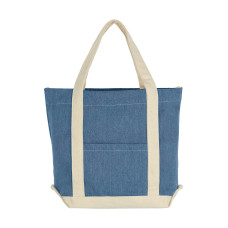 Canvas Denim Shopper