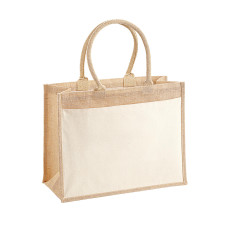 Cotton Pocket Jute Shopper