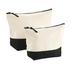 Dipped Base Canvas Accessory Bag