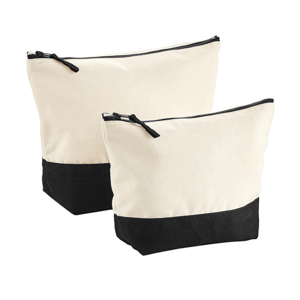 Dipped Base Canvas Accessory Bag