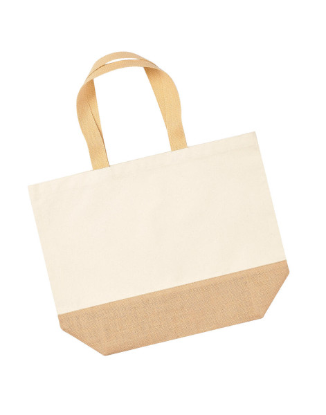 Jute Base Canvas Tote XL