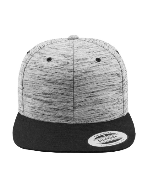 Stripes Melange Crown Snapback