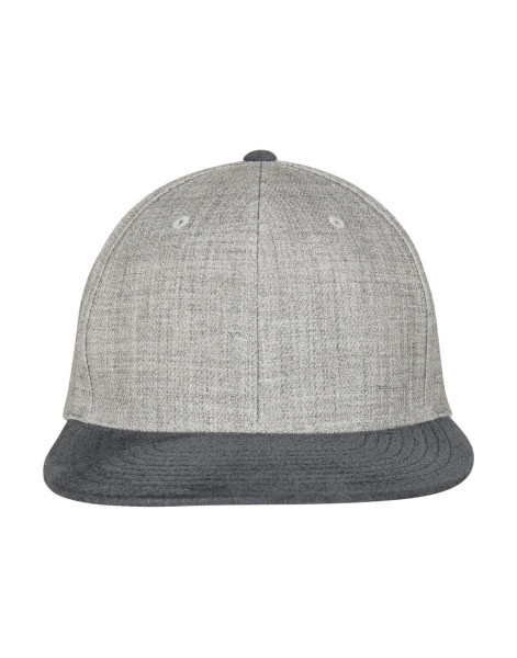 Melange Velour Snapback