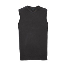 Adults' V-Neck Sleeveless Knitted Pullover