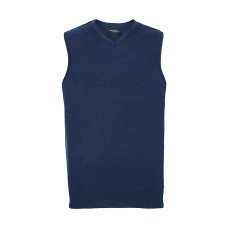 Adults' V-Neck Sleeveless Knitted Pullover