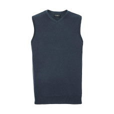 Adults' V-Neck Sleeveless Knitted Pullover