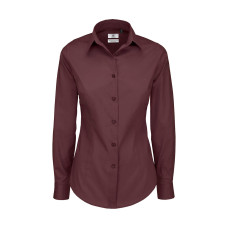 Black Tie LSL/women Poplin Shirt