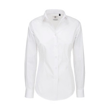 Black Tie LSL/women Poplin Shirt