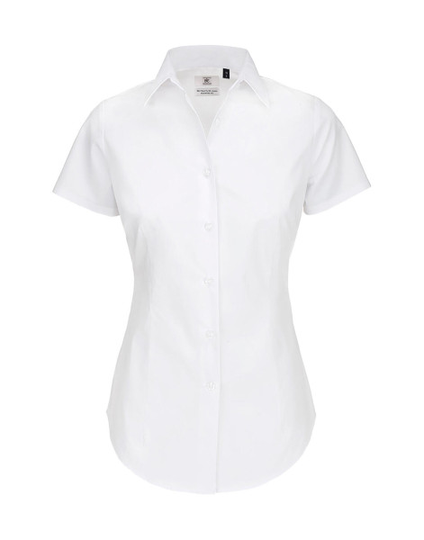 Black Tie SSL/women Poplin Shirt 