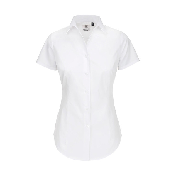 Black Tie SSL/women Poplin Shirt