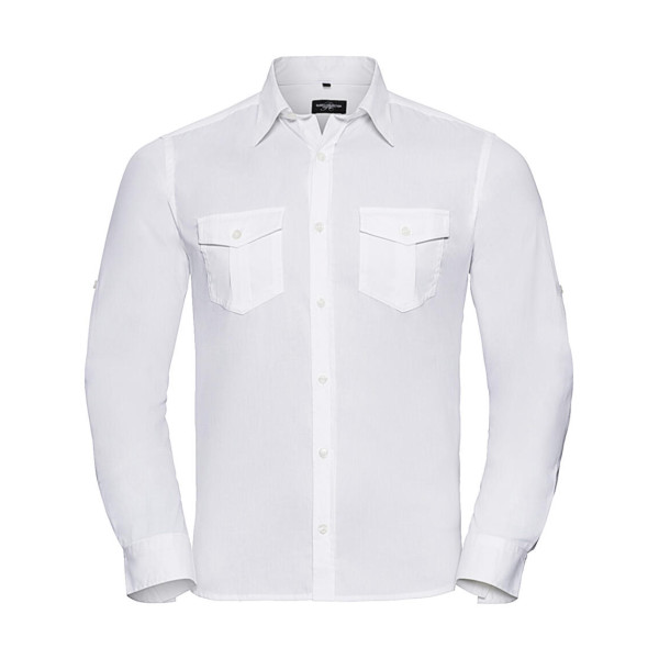 Men's Roll Sleeve Shirt LS