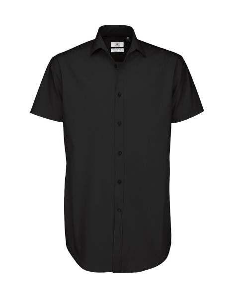 Black Tie SSL/men Poplin Shirt