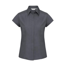 Ladies' Fitted Poplin Shirt