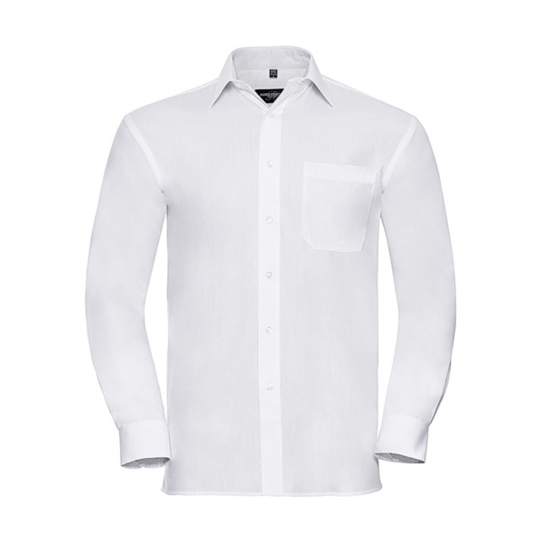 Cotton Poplin Shirt LS