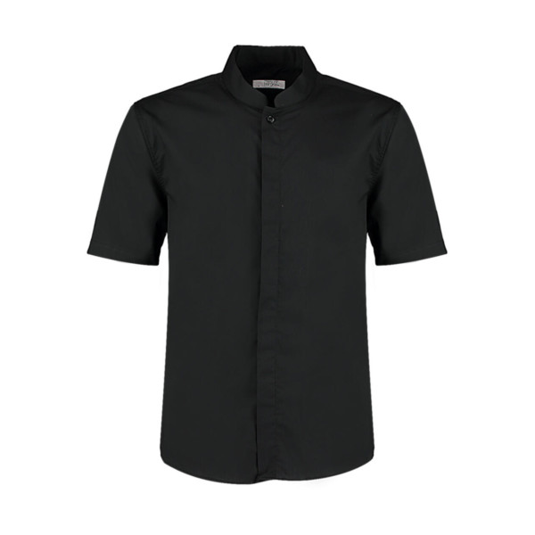 Tailored Fit Mandarin Collar Shirt SSL