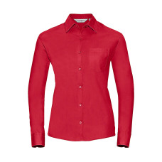 Ladies' Cotton Poplin Shirt LS