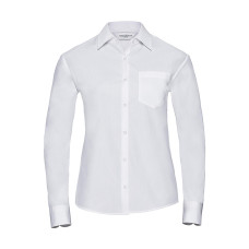 Ladies' Cotton Poplin Shirt LS