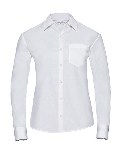 Ladies' Cotton Poplin Shirt LS