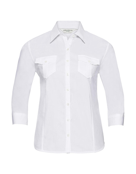 Ladies' Roll 3/4 Sleeve Shirt
