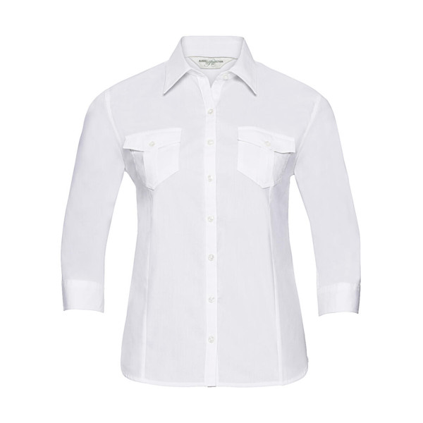 Ladies' Roll 3/4 Sleeve Shirt