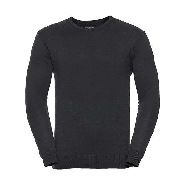 Men's V-Neck Knitted Pullover