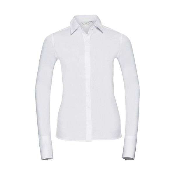 Ladies' LS Ultimate Stretch Shirt