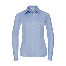 Ladies' LS Herringbone Shirt