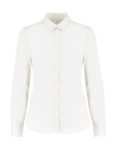 Women's Tailored Fit Stretch Oxford Shirt LS