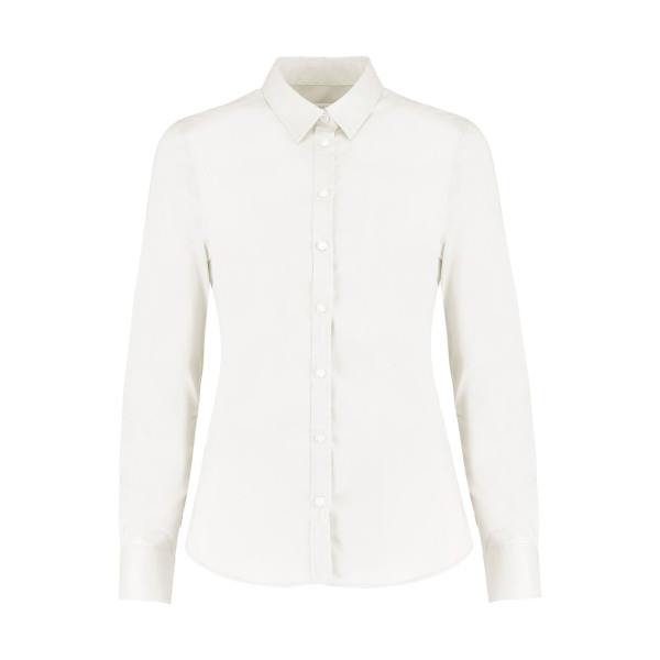 Women's Tailored Fit Stretch Oxford Shirt LS