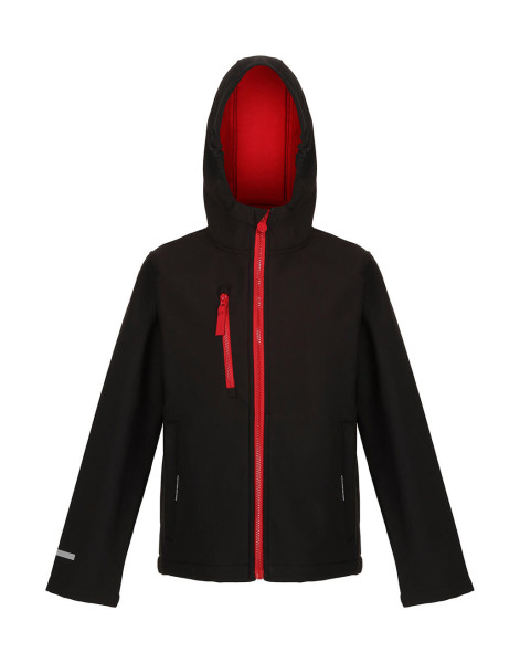 Junior Ablaze 3-Layer Hooded Softshell