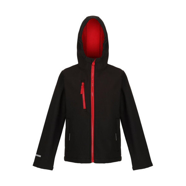 Junior Ablaze 3-Layer Hooded Softshell