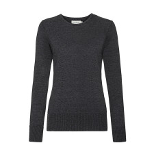 Ladies' Crew Neck Knitted Pullover