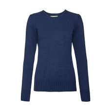 Ladies' Crew Neck Knitted Pullover