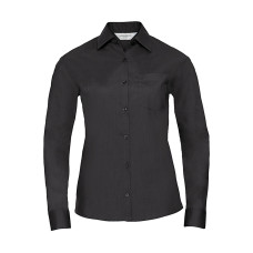 Ladies' LS Poplin Shirt