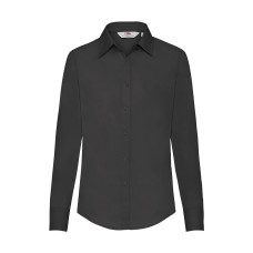 Ladies Poplin Shirt LS