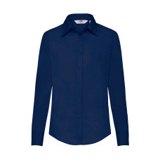 Ladies Poplin Shirt LS