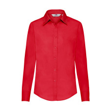 Ladies Poplin Shirt LS