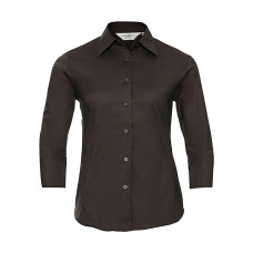 Ladies' 3/4 Sleeve Easy Care Fitted Shirt