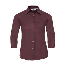 Ladies' 3/4 Sleeve Easy Care Fitted Shirt
