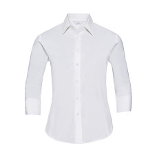 Ladies' 3/4 Sleeve Easy Care Fitted Shirt