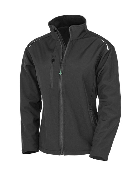 Womens Recycled 3-Layer Printable Softshell Jacket