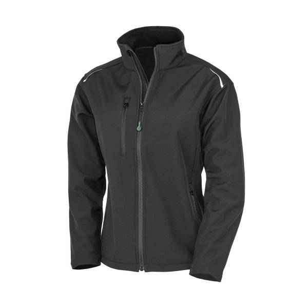 Womens Recycled 3-Layer Printable Softshell Jacket
