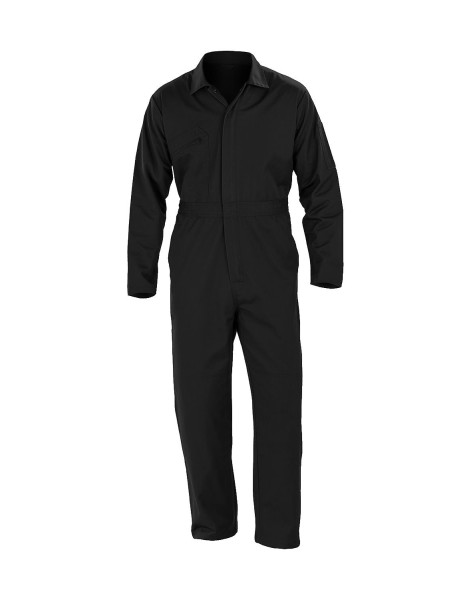 Recycled Action Overall with Zip Front