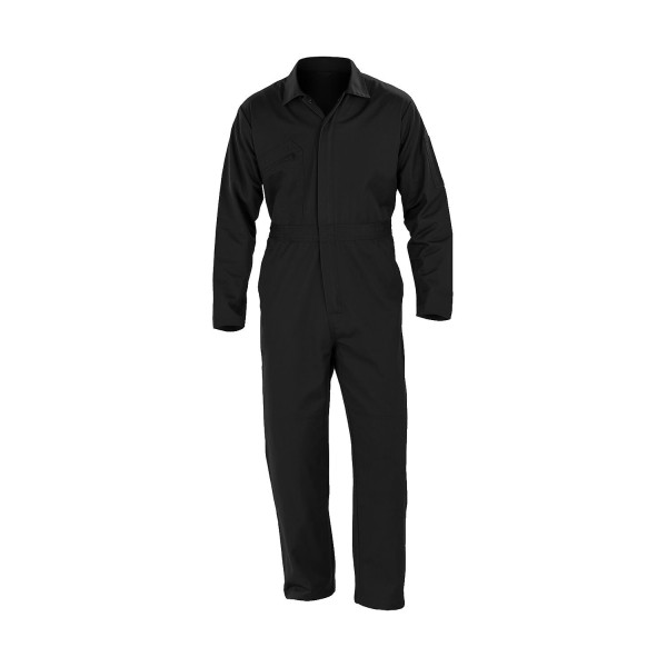 Recycled Action Overall with Zip Front