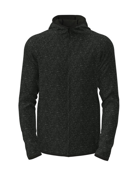 Lux Hooded Knit Fleece Jacket for men