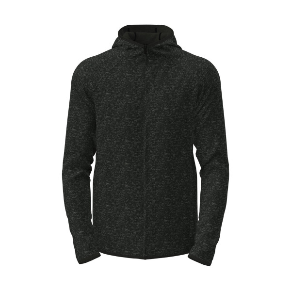 Lux Hooded Knit Fleece Jacket for men