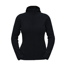 Lux Hooded Knit Fleece Jacket for women