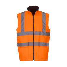 Fluo Fleece Reversible Bodywarmer