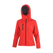 Ladies TX Performance Hooded Softshell Jacket