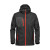 Black-Bright Red